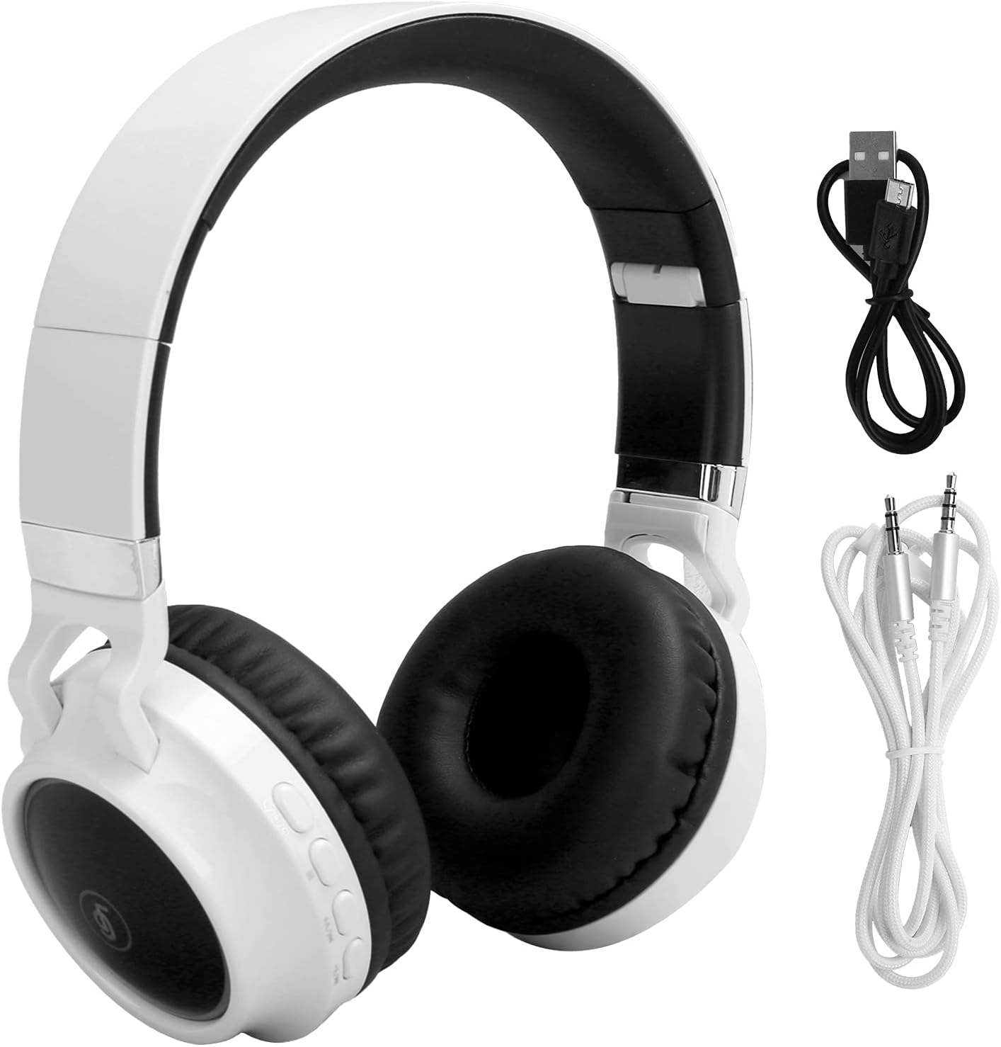 Luocute Gaming Headset, BT 5.0 Wireless Gaming Headset LED Luminous over the Ear Headphones Stereo 3.5Mm, Comfortable Powerful Bass Performance Versatile Compatibility image number 1