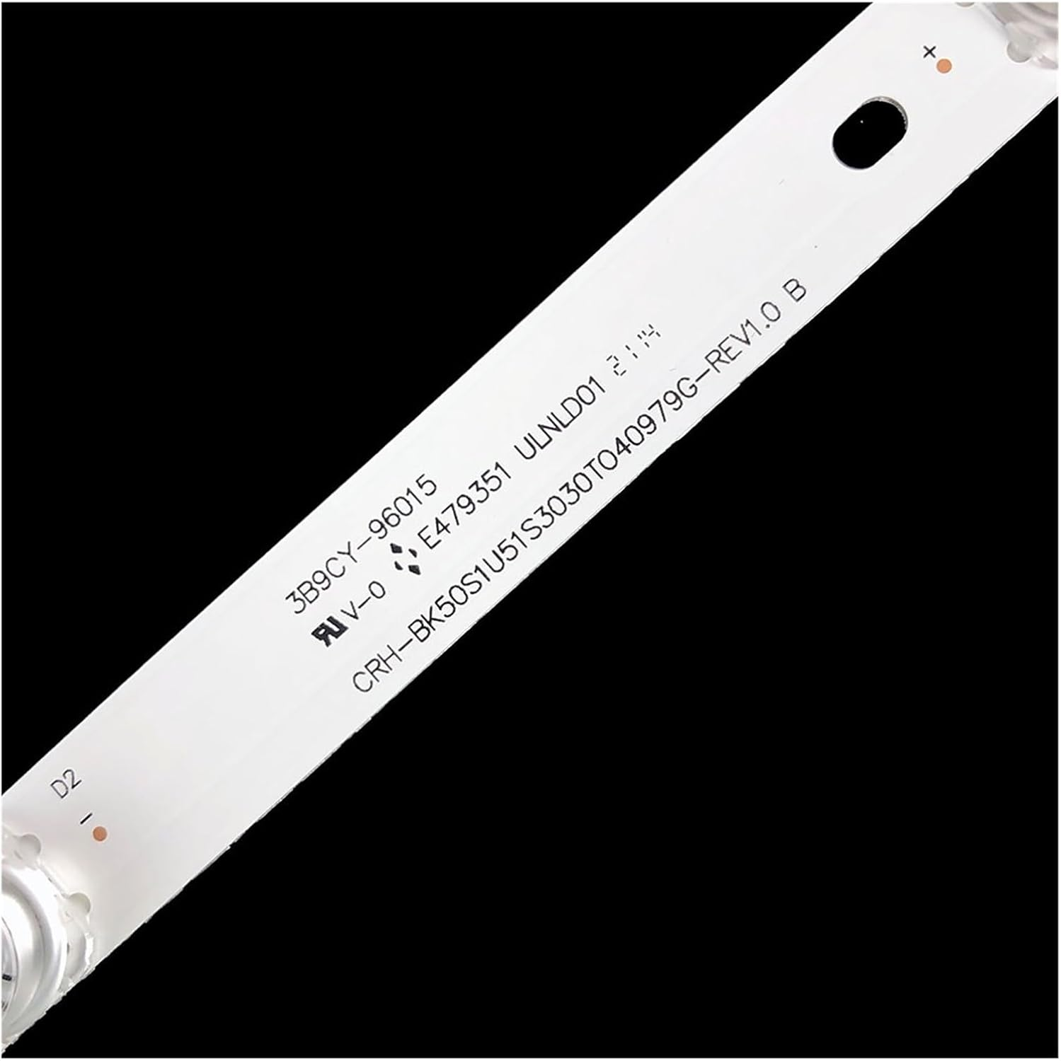 4Pcs 3V2W Led Backlight TV Repair for Hi.Sen/Se 50Inch HZ50A55 H50E3A HZ50A65E HA50A57 HZ50A66ED JL.D50091330-003ES-M_V01 50R6040E