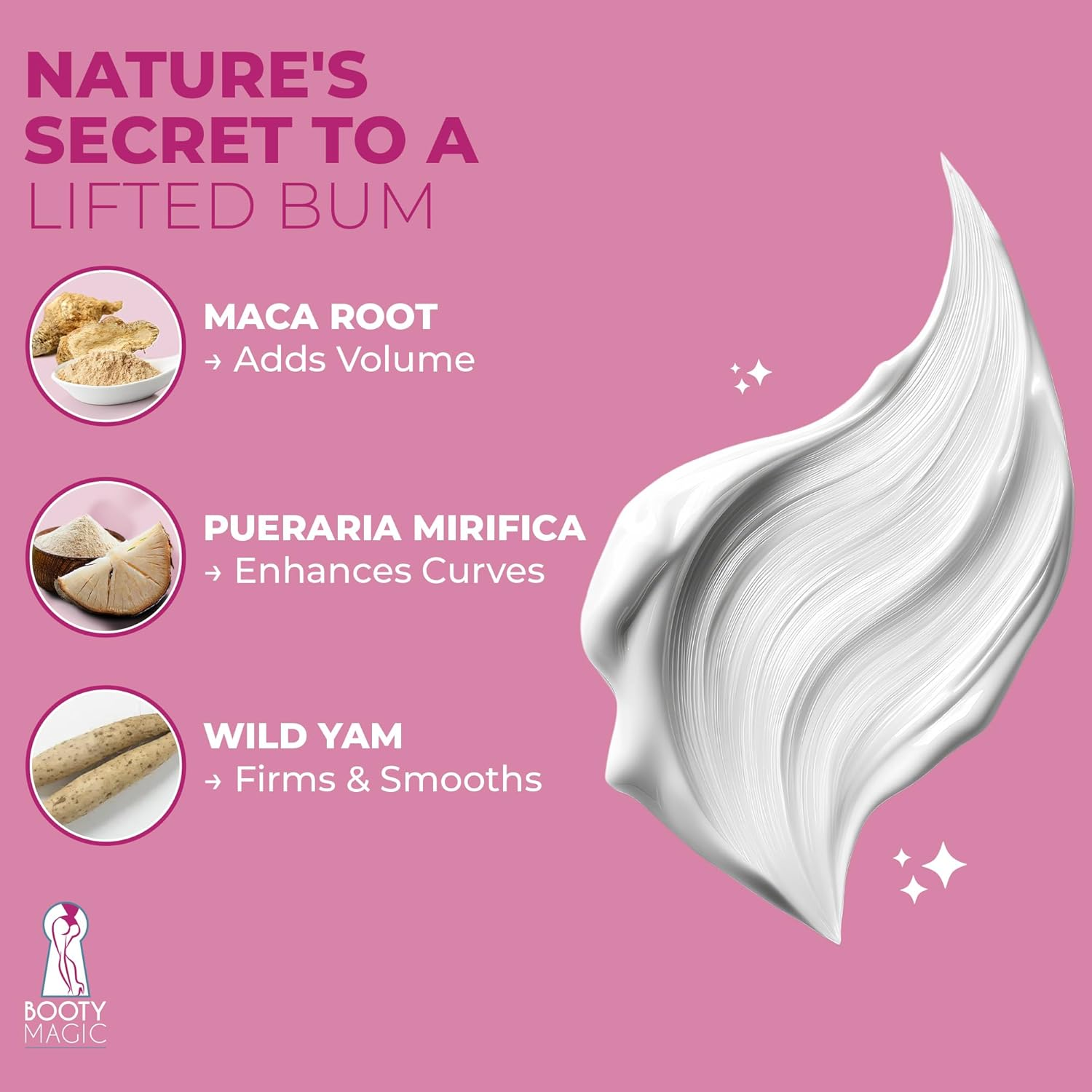 Booty Magic Butt Enhancement Cream image number 4