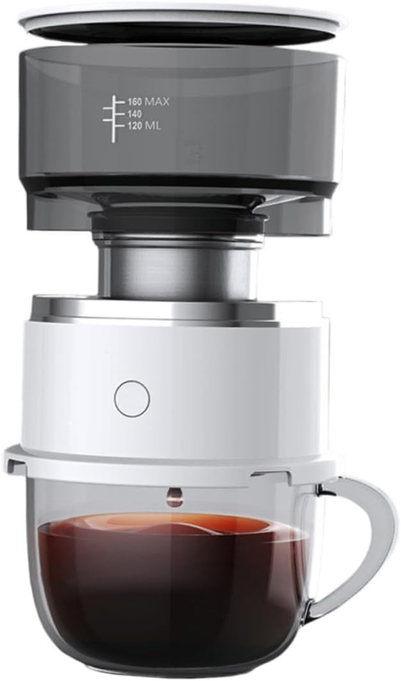 Iplusmile Smart Automatic Drip Coffee Maker Mini Portable Single Cup Coffee Machine Dual Use Tea Brewer Cup for Travel and Home Random Style image number 2