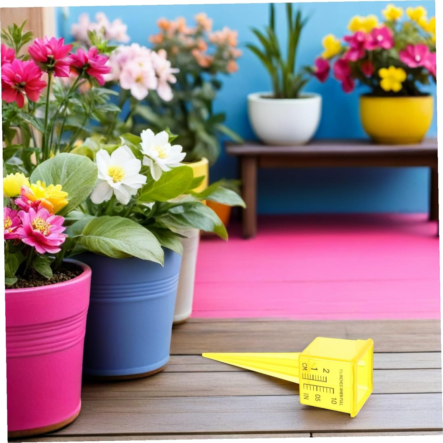 20Pcs Sprinkler Water Gauge Wide Mouth Rainfall Measurement Tool for Garden and Lawn with Dual Scales Easy Soil Installation for Accurate Outdoor Water Monitoring image number 5