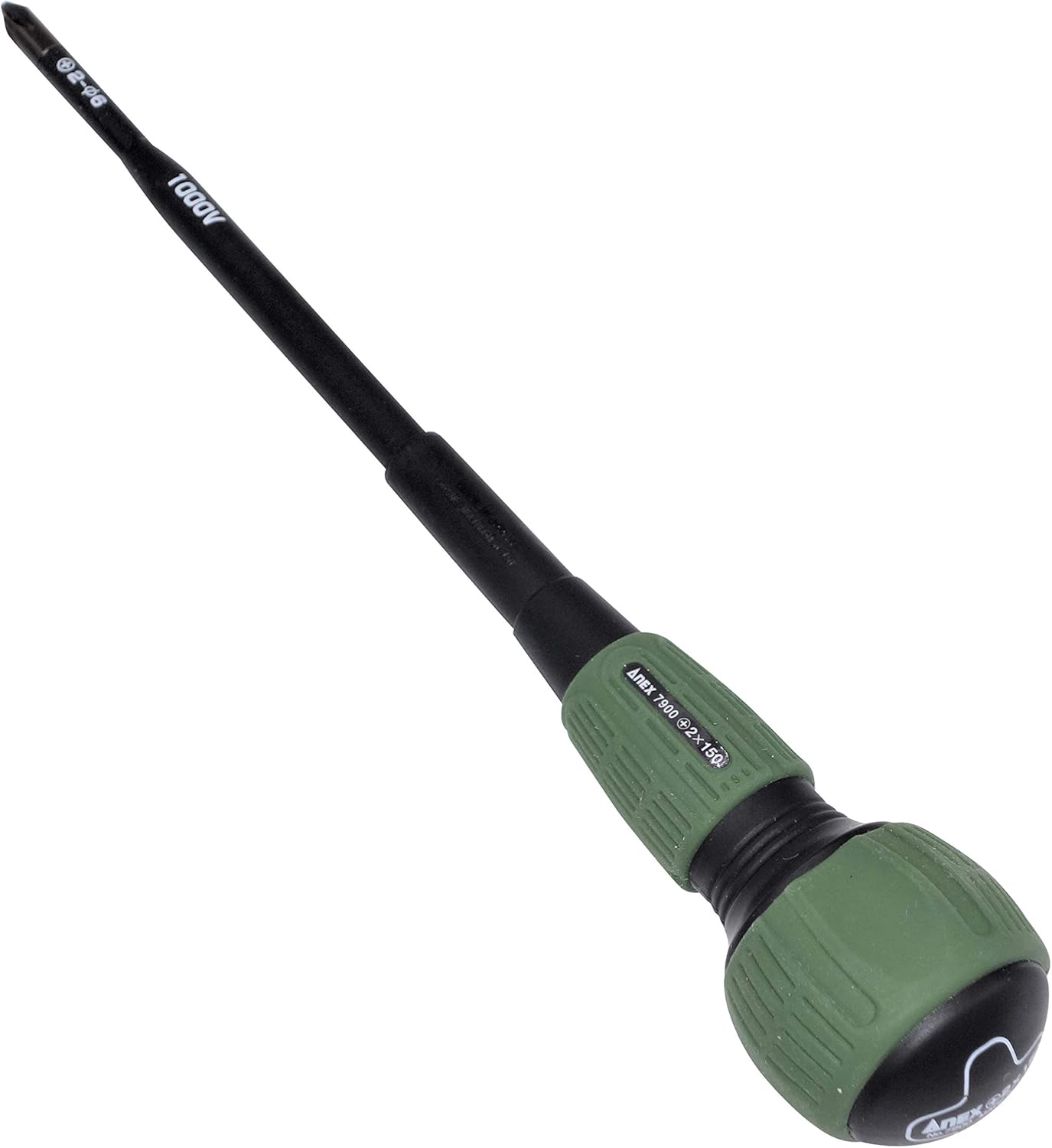 ANEX Insulated Screwdriver, Military Color, Grangear X ANEX, Collaboration Product, Ma7900+2X150, Military Green