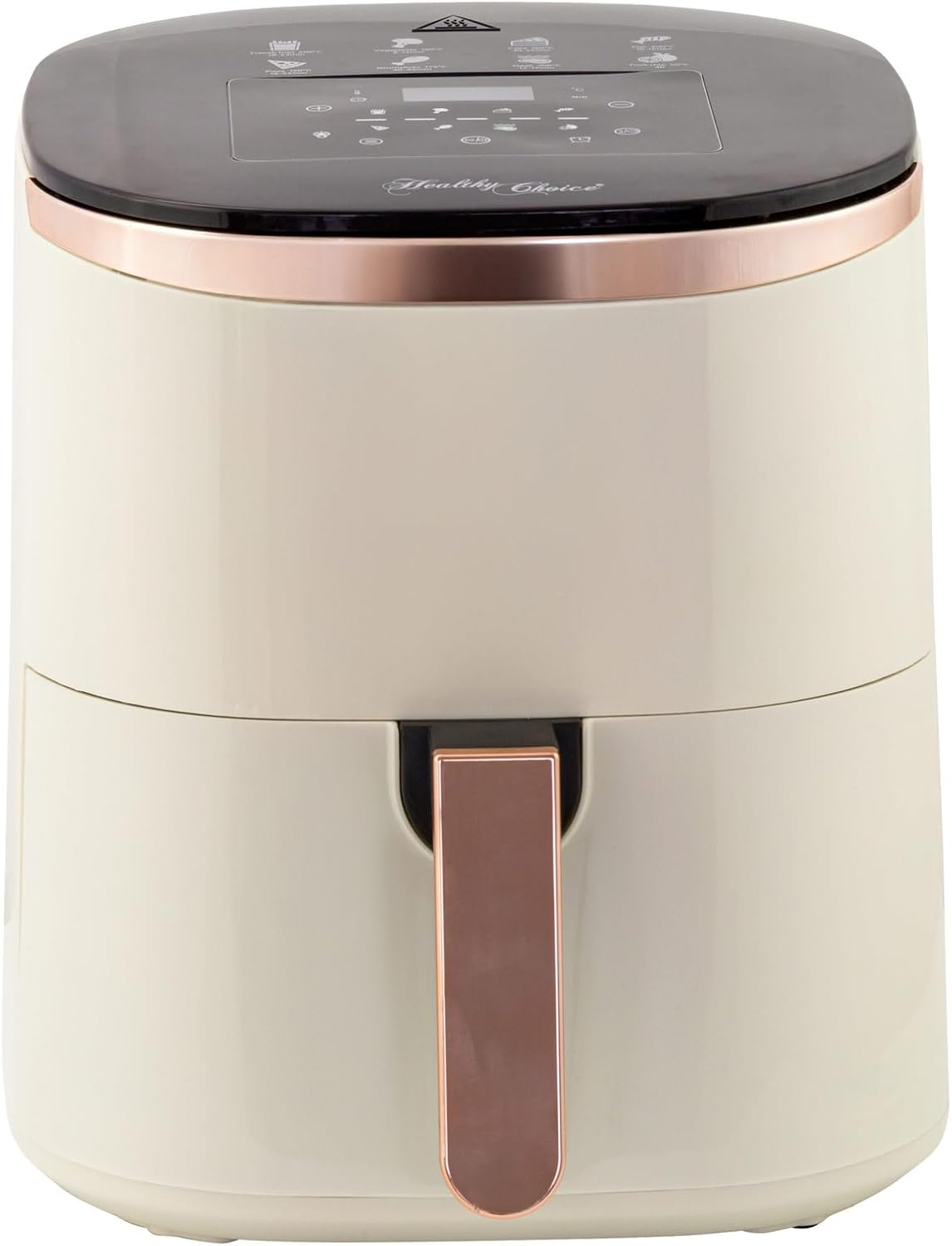 Healthy Choice: Elevate Your Cooking with Our 7L Digital Air Fryer! Enjoy 8 Pre-Set Touch-Control Cooking Programs for Healthy, Crispy Delights. Dishwasher-Safe Basket. Power: 1400W - White image number 2