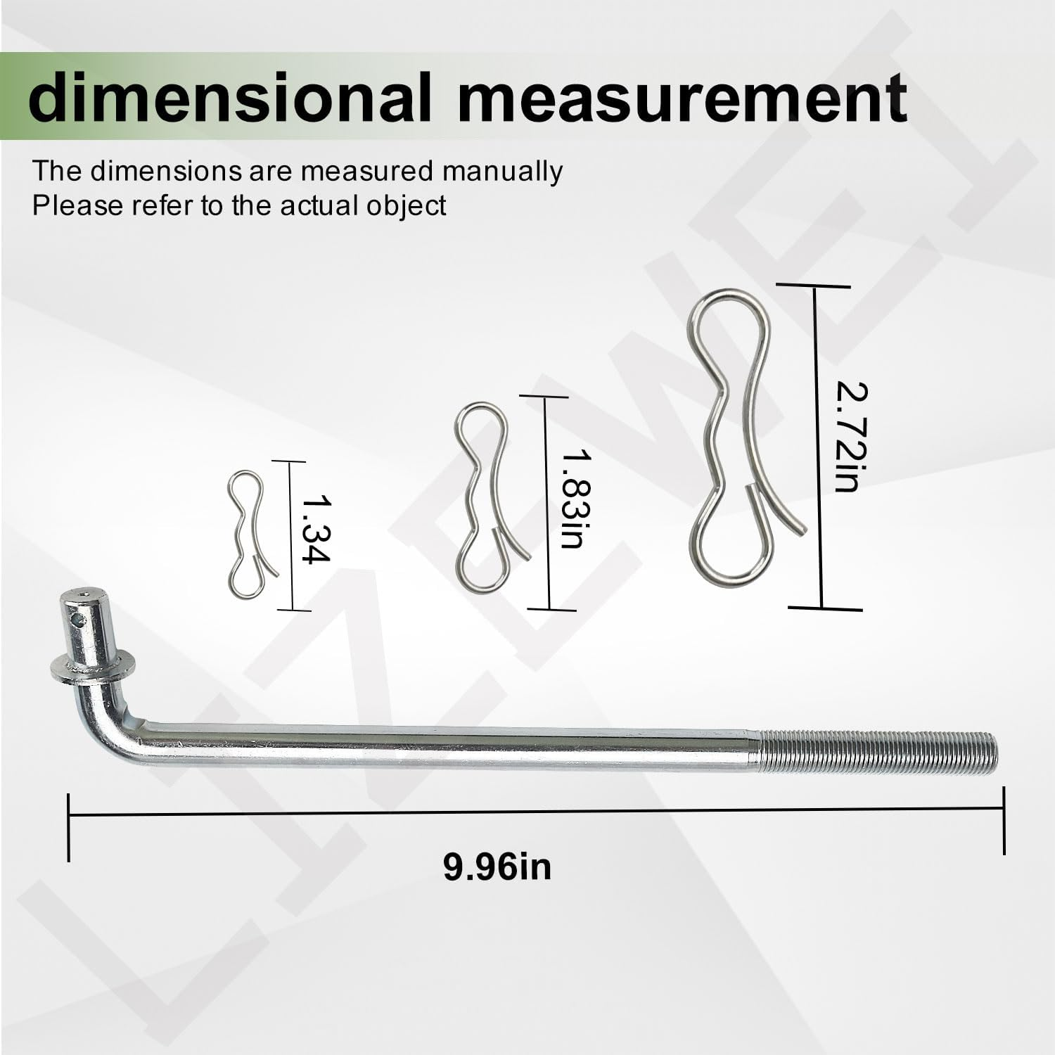 LIZEWEI 131-3945 Deck Mount Rod Compatible with Toro Quest, Quest E-Series, Quest S-Series, Timecutter SWX 4250, ZS 3200S, ZS 4200S, ZS 4200T, ZS 5000 Riding Mower 104-8047 image number 5