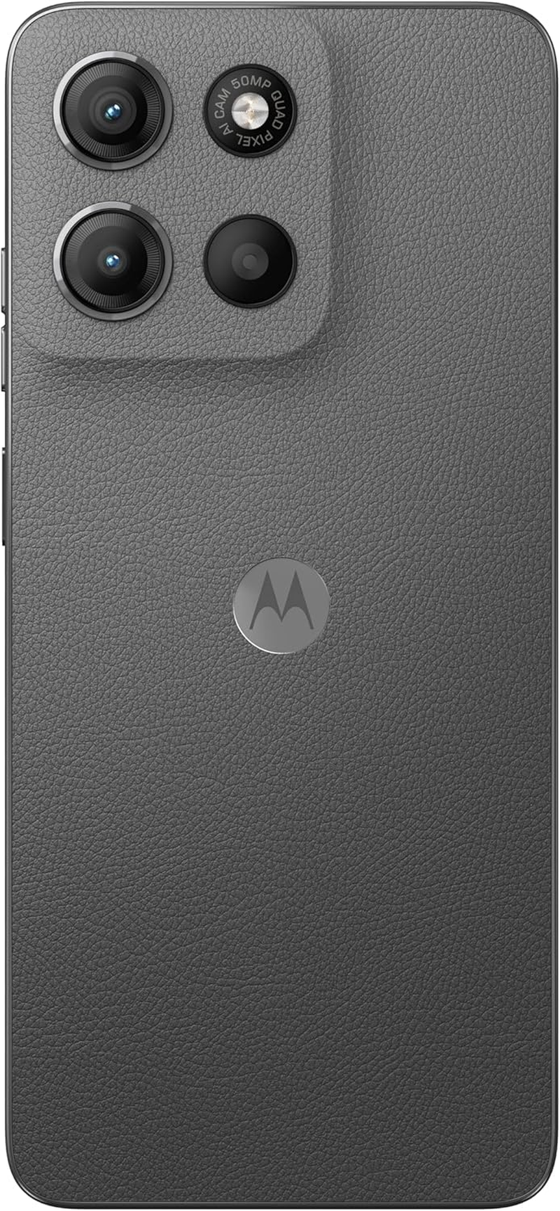 Motorola G15 Dual SIM 4G | (8+16) RAM Boost | 256GB Storage | 50MP AI Camera | 6.72" FHD+ Display | 5200Mah Battery | Android 15 (Gravity Grey)