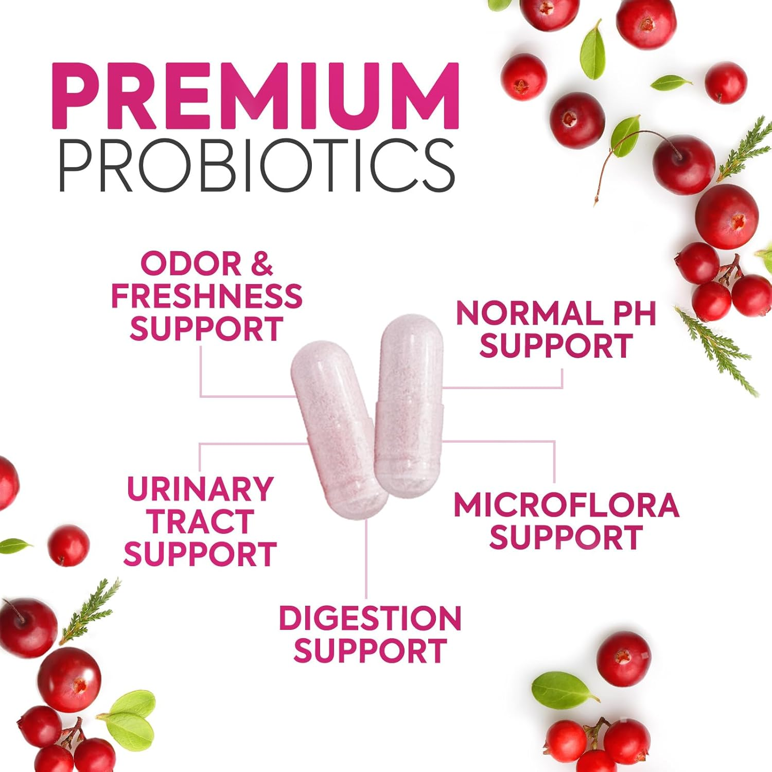 Probiotics for Women, Probiotic with 50 Billion CFU, Multi Strains to Support Immune, Digestive, Feminine Vaginal and Urinary Health, Shelf Stable, Delayed Release, No Soy Gluten Dairy - 120 Capsules image number 4