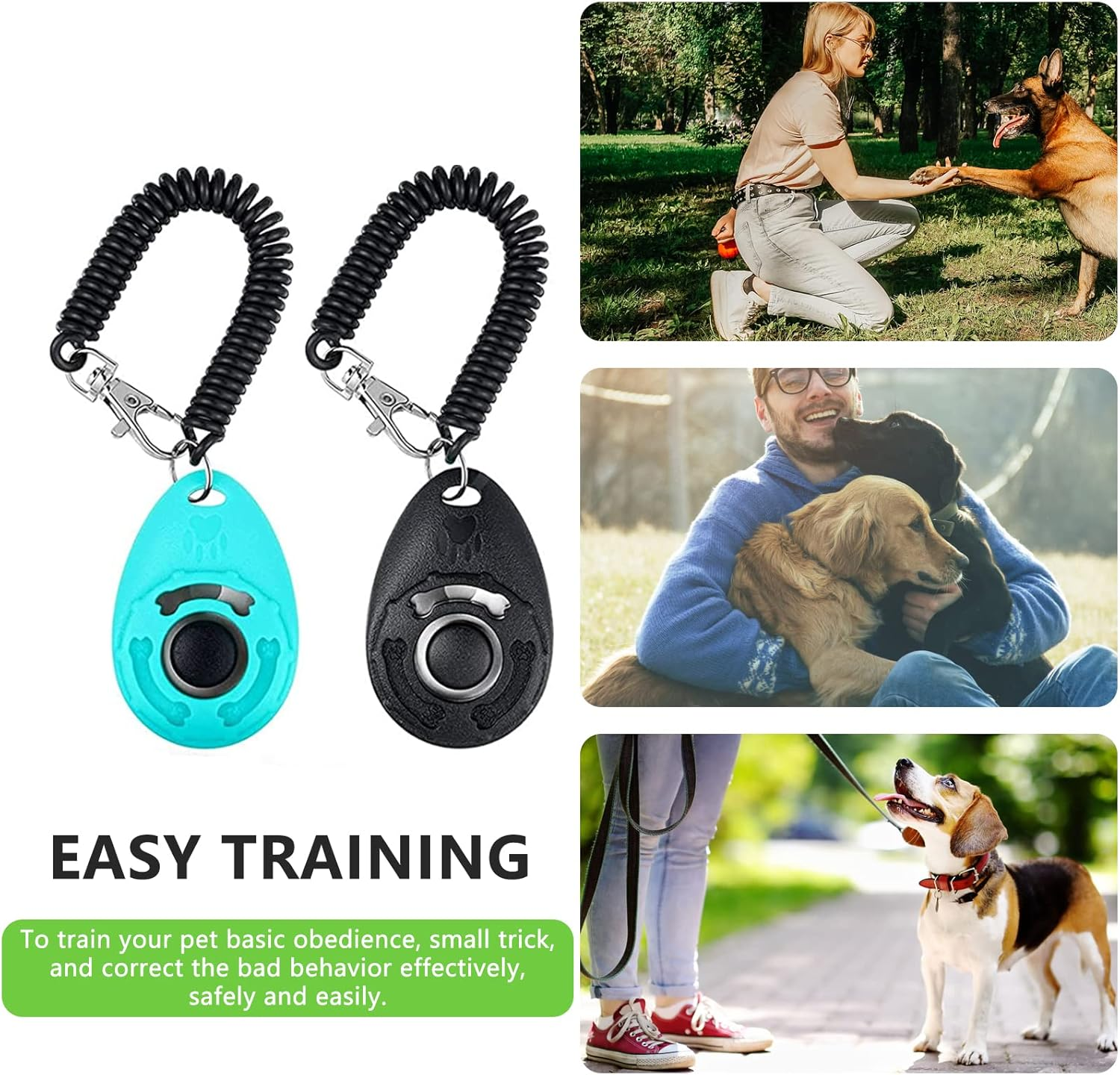 Treat Bag for Dogs, Large Capacity Adjustable Shoulder Strap, Dog Snack Bag, Clicker Food Bag, Dog Training, Dog Treat Bag for Training, Black image number 6