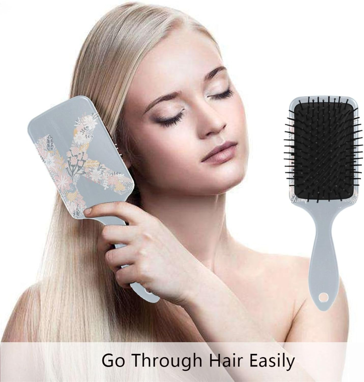 Hair Brushes K Anti-Static Brushes Wet and Dry Hairbrushes for Thick Hair Detangling and Adding Shine image number 1