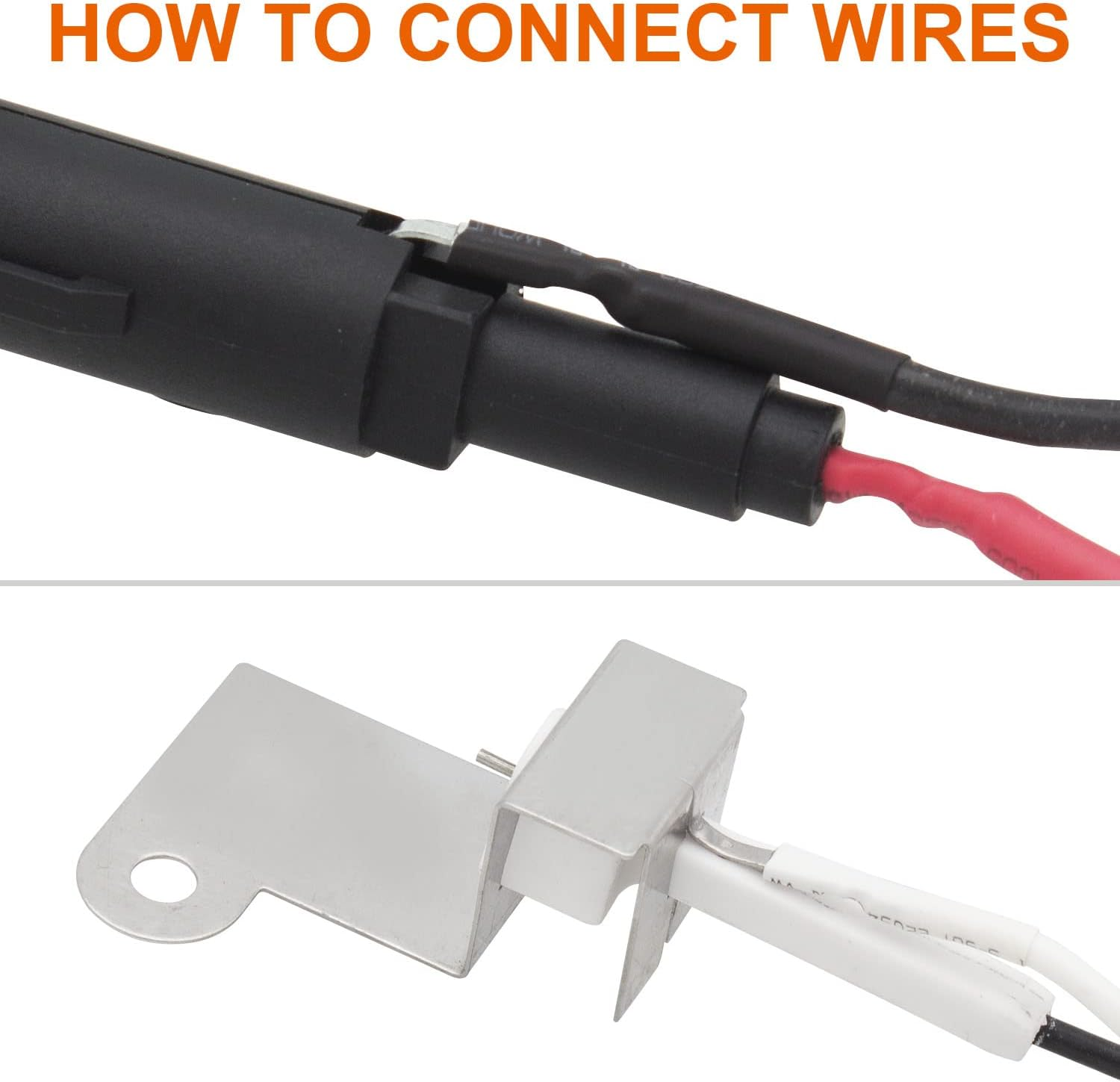 Delsbbq Grill Ignitor Kit for Weber Q300 Q3000 Gas Grills, 60092 Fire Starter Replacement Part for Weber Q300 424001 426001 Gas Grill