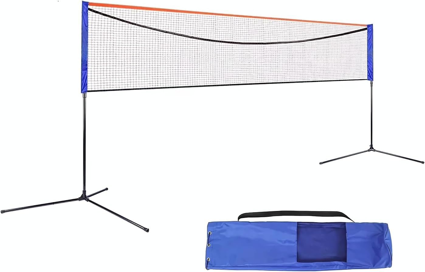 SPP Professional Multi-Sport Net System - Premium Volleyball Badminton Tennis & Pickleball Set with Quick-Setup Steel Frame, Height-Adjustable Poles & Carry Bag, Indoor Outdoor Use image number 6