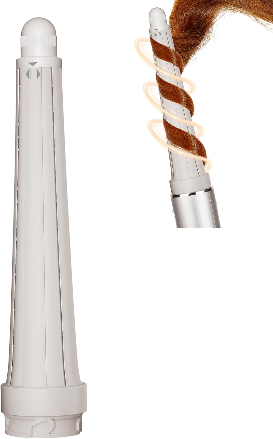 ZEPHBLOW Long Conical Barrel for Shark Flexstyle, 0.8-1.4Inch/ 20-36Mm Conical Curling Barrels Compatible with Flexstyle HD400, Self-Curling Hair Roller Curlers Attachment for Long Hair image number 1