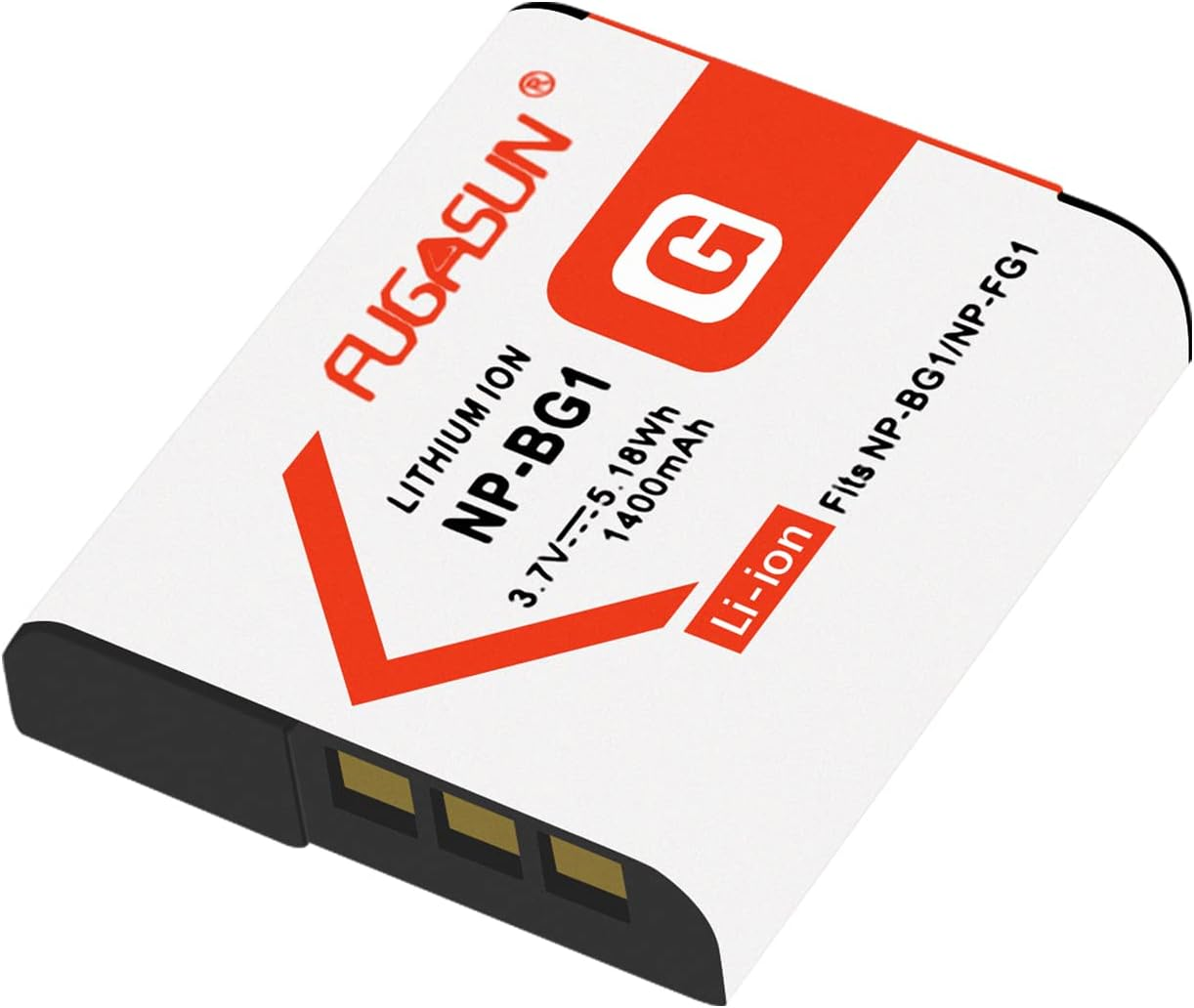 2 Pcs NP-BG1 NPBG1 NP-FG1 NPFG1 Battery with Charger for DSC-H10 H20 H50 H55 H70 H90 DSC-HX9V HX10V HX20V HX30V DSC-T20 T100 DSC-W90 W100 W120 W130 W150 W170 W200 W210 W215 W220 W230 W270 W290 W300 image number 5