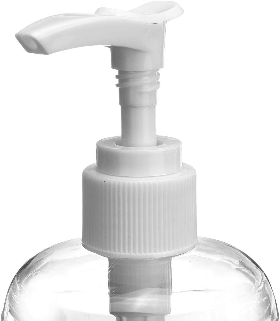 Transparent Hydraulic Bottle Acrylic Shampoo Shower Gel Soap Dispenser image number 4