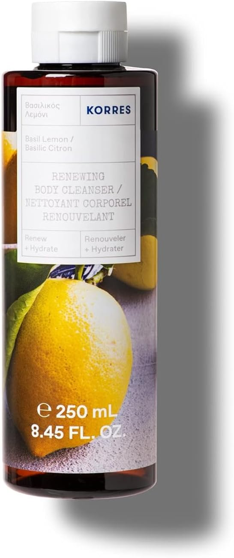 Korres Santorini Grape Renewing Body Cleanser, 250 Ml (Pack of 1) image number 2