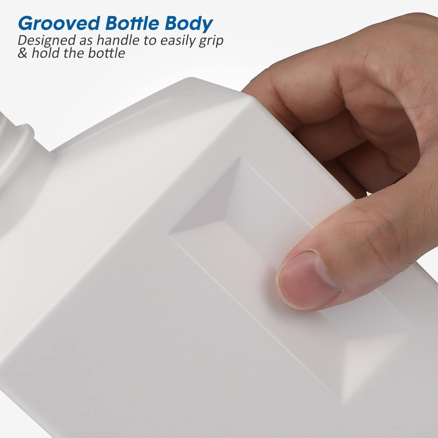 Plastic Jugs Empty Container Dispenser, Liquid Detergent Container, for Room Decor (1000ML+500ML)