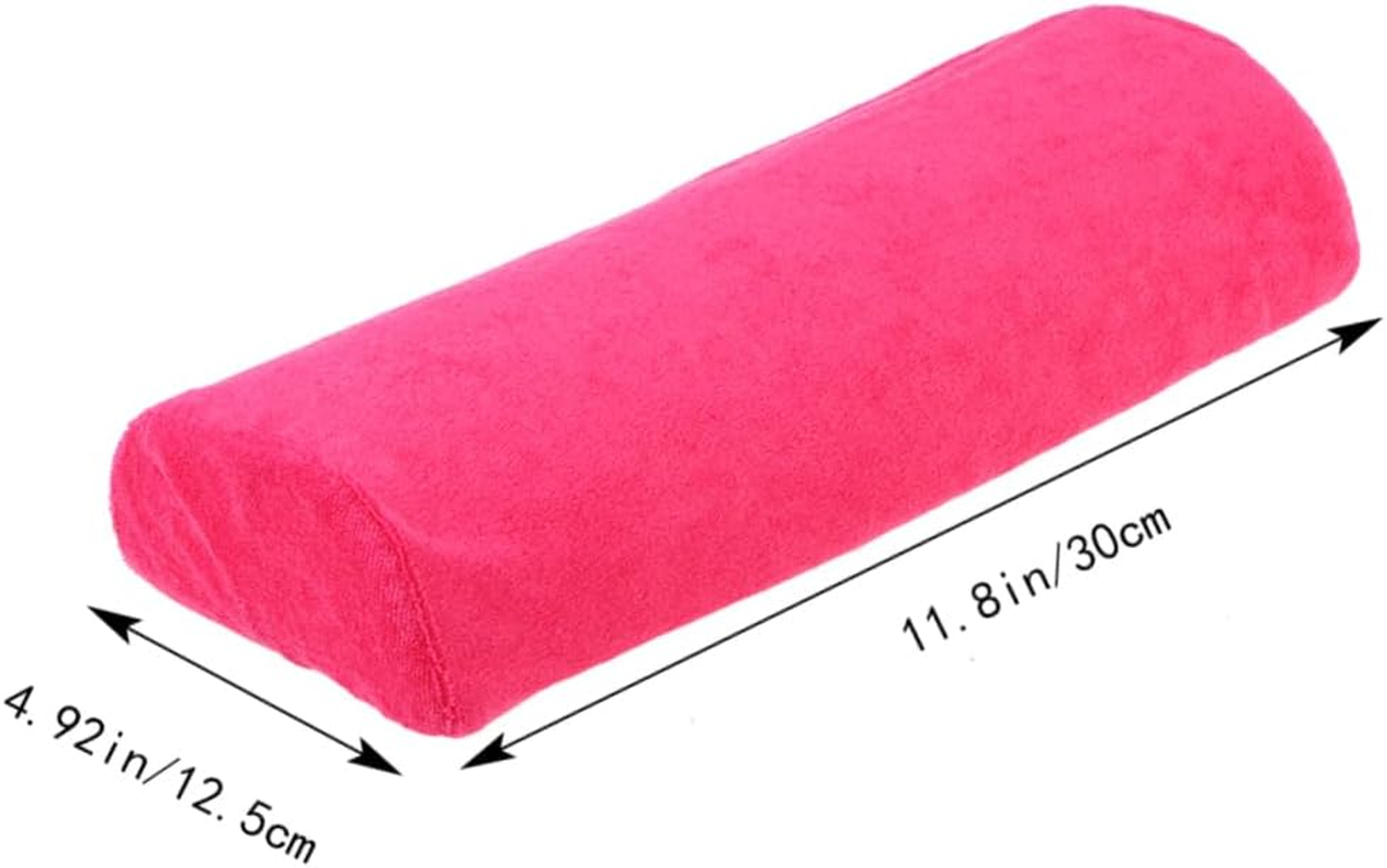 BELLIFFY Comfortable Nail Art Practice Hand Wrist Pillow Manicure Cushion Pad for Salon Light Purple image number 4