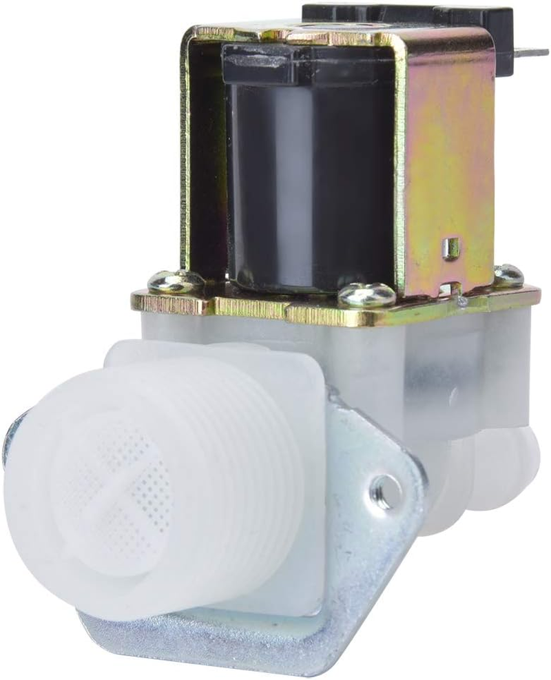 3/4Inch Solenoid Valve, Plastic Water Inlet Guided Valve,Electric Solenoid Valve,1-Way Guide Solenoid Connector Valve for Home image number 6