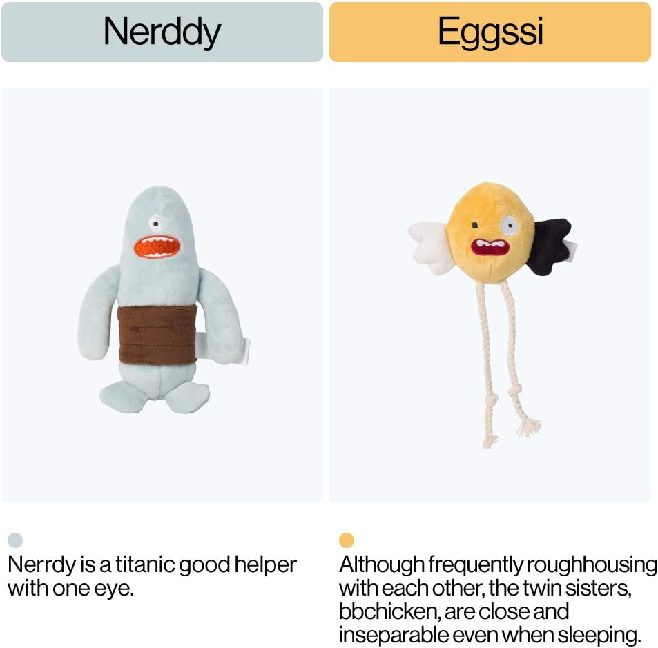 Pidan Catnip Toy Cat Kick Toys Little Monsters (Eggssi) image number 1