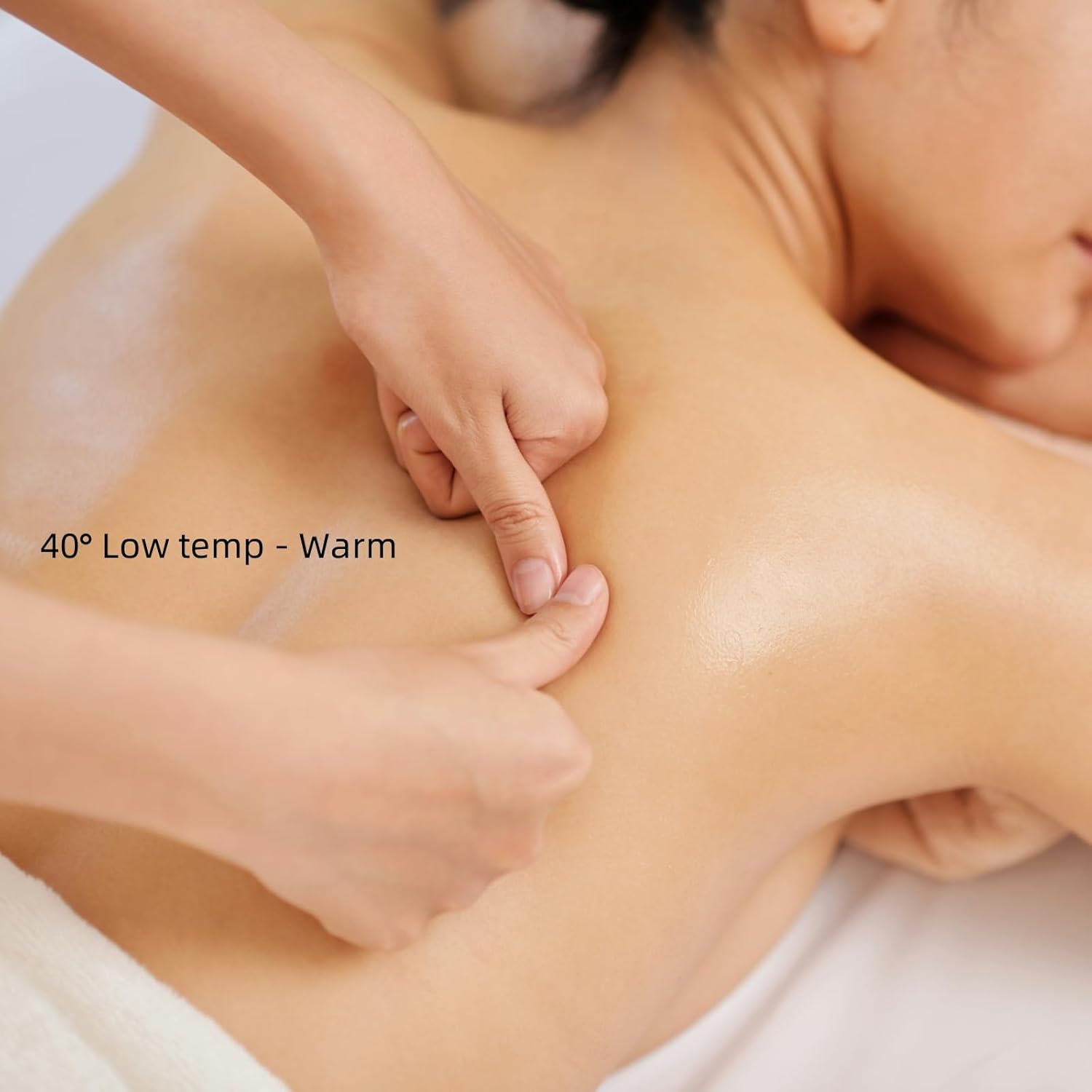 Massage Oil Candle, Gift SPA Use Home Scented Candle Body Oil, Ultra Hydrating Body Care with Soybean Oil, 4.5Oz (Fresh Figs) image number 2