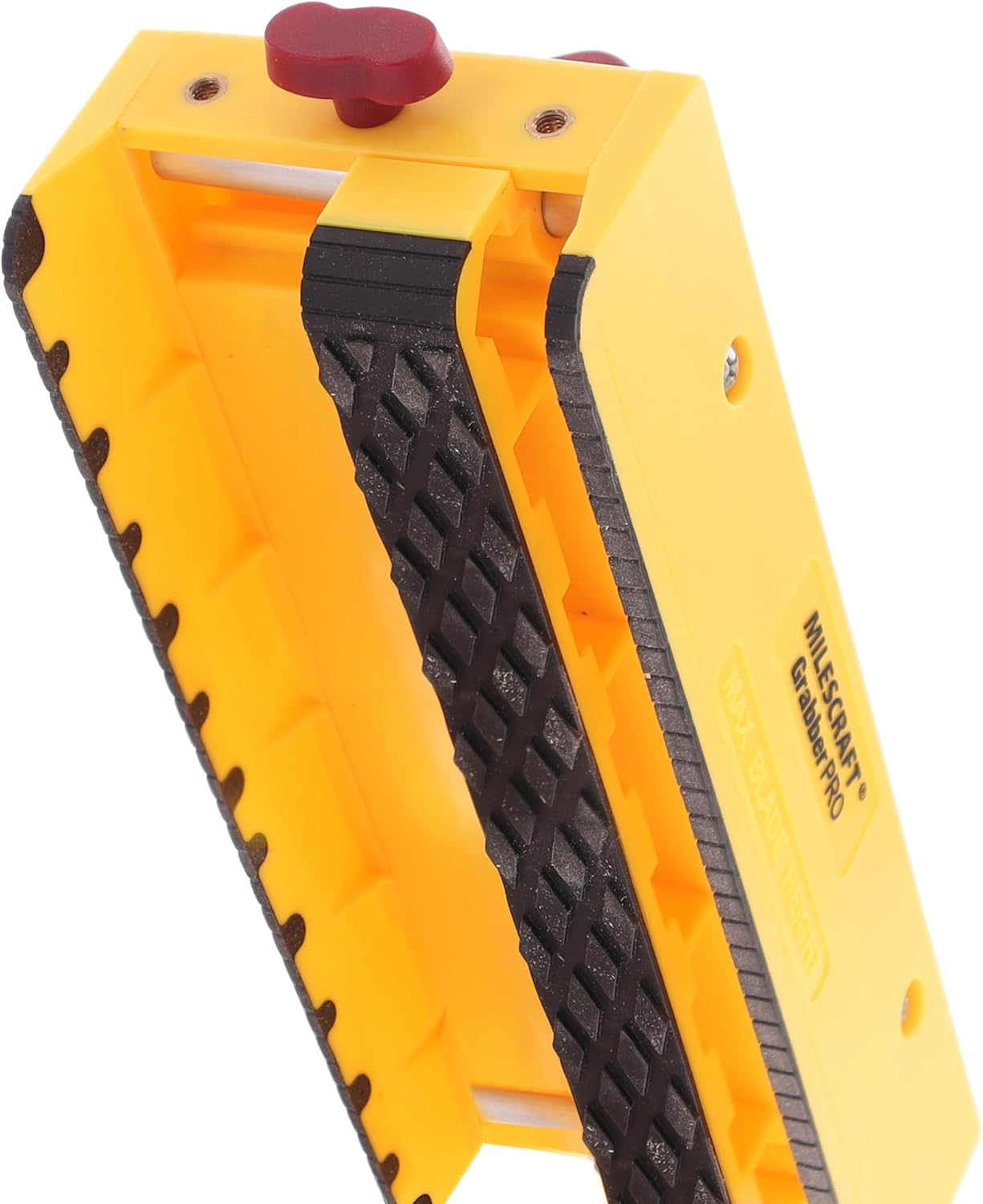 Milescraft 3407 Grabberpro LITE &ndash; Base Model. Push Block for Table Saws, Router Tables, and More. Single Adjustable Leg Repositions for Best Setup. NO ACCESSORIES. Assembly Required. image number 3