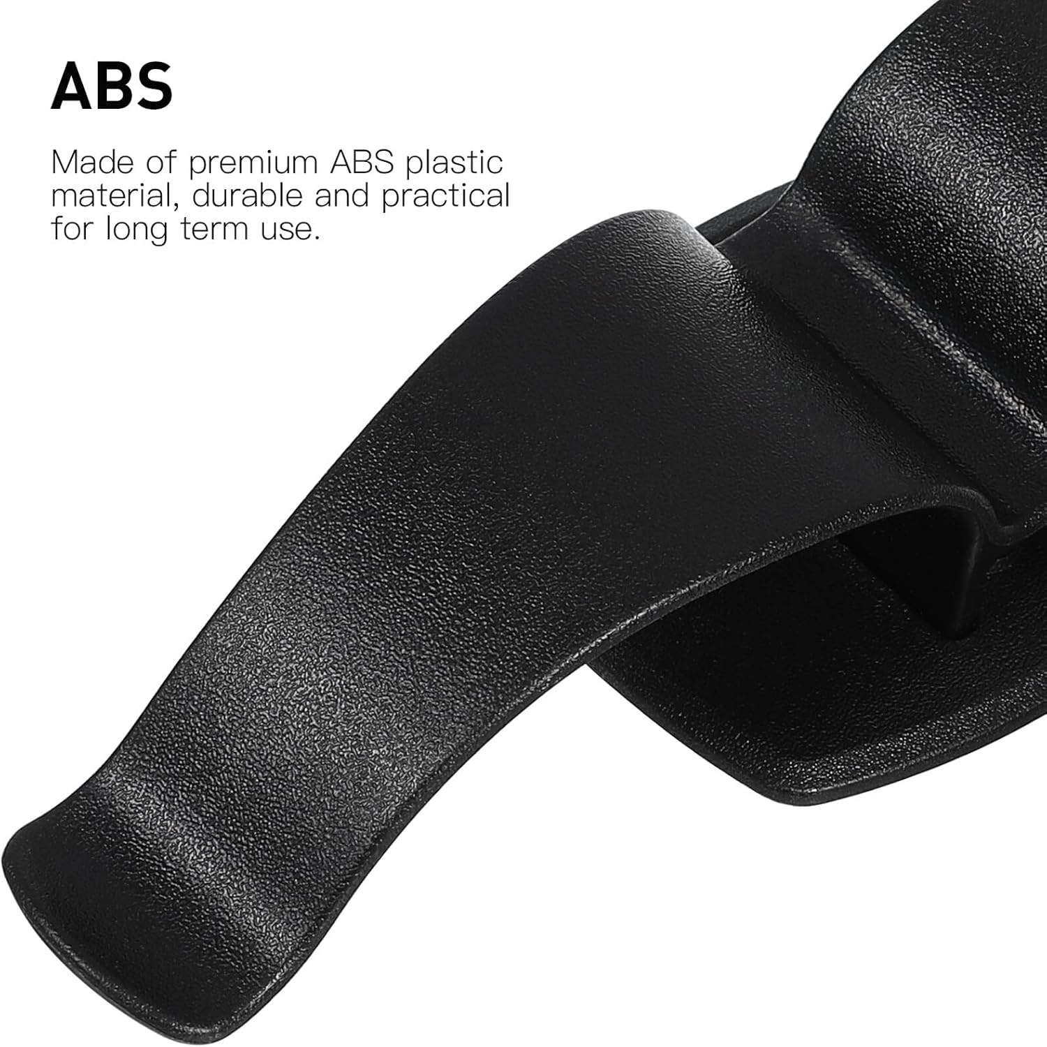 VALICLUD 2 Pcs Car Umbrella Clip Rack Heavy-Duty Abs Plastic Screw Install Holder Organizer for Trunk and Door Multi-Function Car Hook for Umbrella Fishing Rod Club Storage Black image number 5