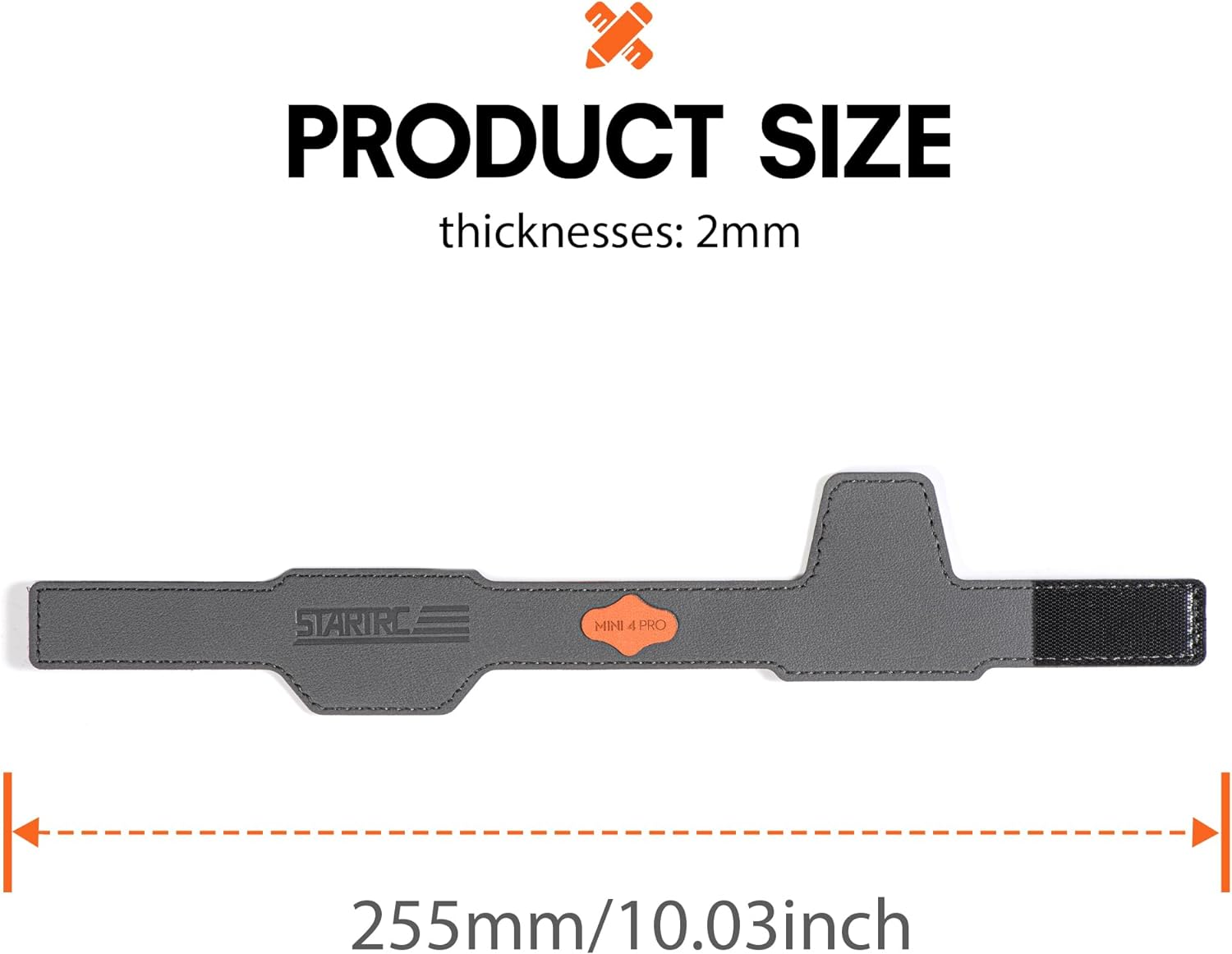 STARTRC Propeller Holder for DJI Mini 4 Pro, Drone Propeller Protector and Fixator, Grey, Adjustable, Weather Resistant image number 4