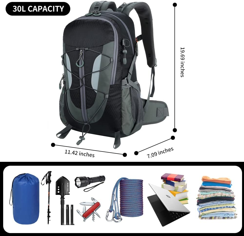 Russel Molly 30L Hiking Bakcpack Water Resistant Travel Backpack Lightweight Small Daypack image number 1