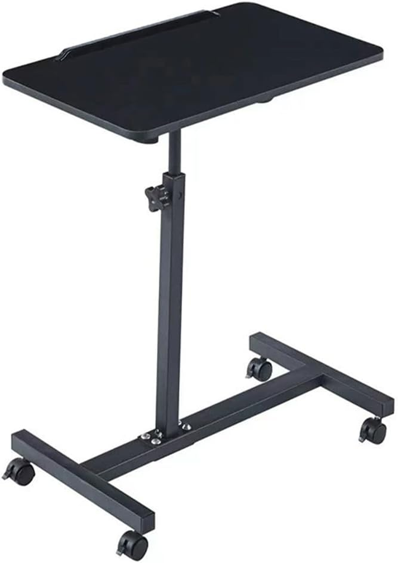Height Adjustable Desk, Mobile Sofa Side Table, Durable & Space-Saving Bed Desk, Multi-Purpose Portable Laptop Table, Suitable for Home Office, Bedroom, Living Room ﻿ image number 2