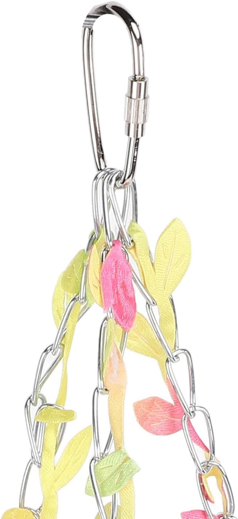 Hanging Bird Bed, Plush Bird Hammock with Vibrant Colors for Cage, Swing Bed for Parakeets Cockatiels Conures Lovebirds image number 3