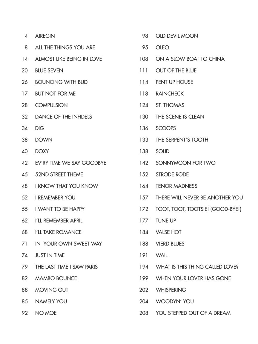 Sonny Rollins Omnibook: for B-Flat Instruments image number 2