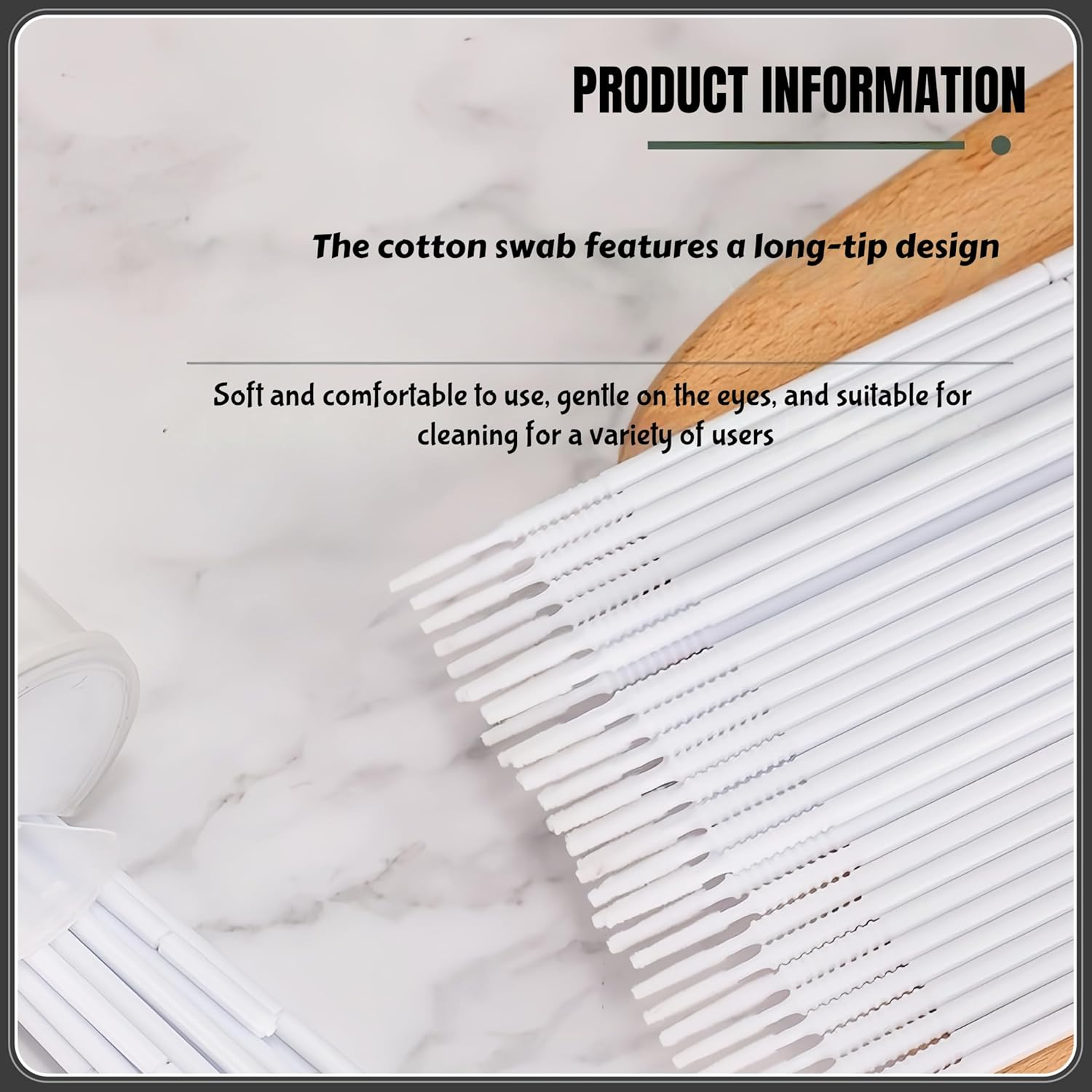 200 PCS Micro Applicator Brushes for Eyelash Extensions &ndash; Disposable Microswabs with Precise Tips. Lint-Free Wands for Makeup & Lash Cleaning. Ideal for Salon, Home, & Travel. (100 White + 100 Pink) image number 1