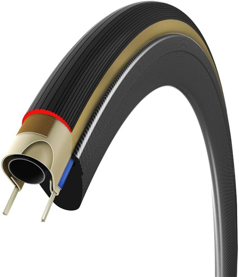 Vittoria Corsa Pro G2.0 Clincher 700X28C (28-622) Black/Para Hookless Compatible image number 1