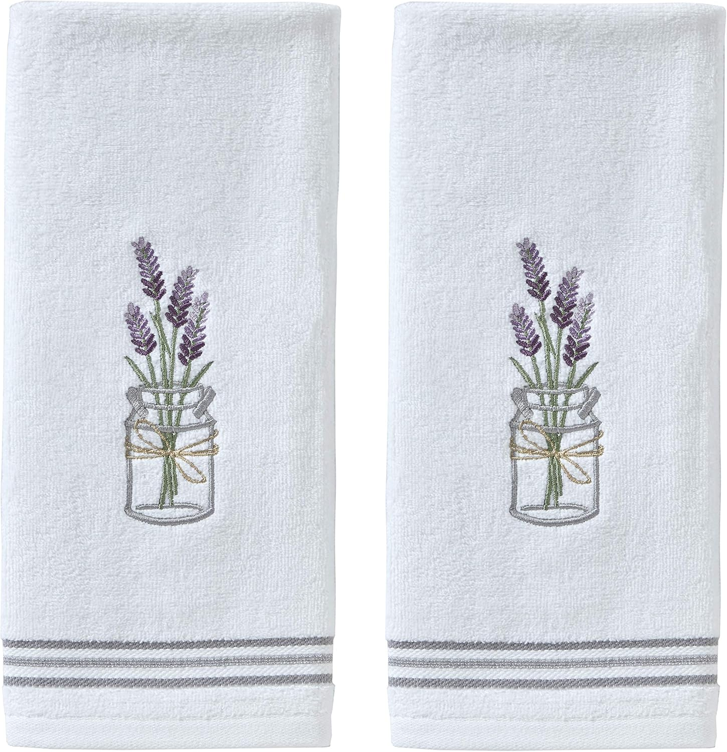 SKL Home by Saturday Knight Ltd. Sunshine Hand Towel (2-Pack), White image number 2