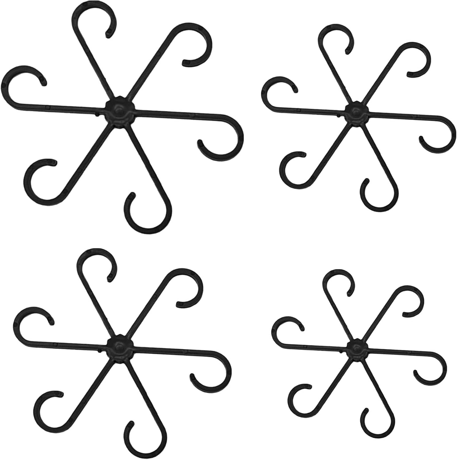 Plant Stem Holder, Climbing Indoor Plant Trunk Support, 4PCS Plants Support Stake, Reusable Flower Plants Stakes Climbing Houseplant Trellis for Potted Plants