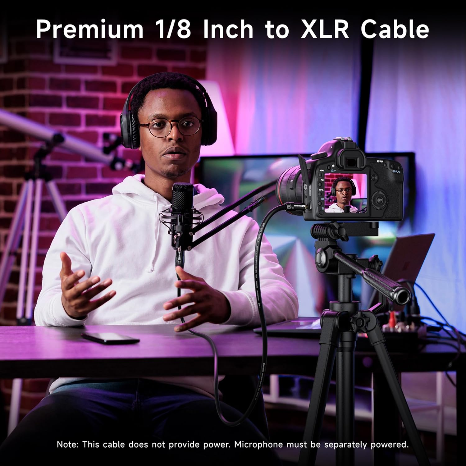 Cable Matters Unbalanced 3.5Mm to XLR Cable - 1.8M, Male to Female XLR to 3.5Mm Jack Audio Cable image number 6