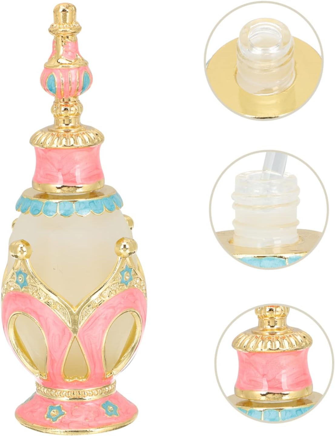 Refillable Essential Oil Bottle Aroma Perfume Bottle Screw Cap for Home Fragrance Car Perfume image number 2