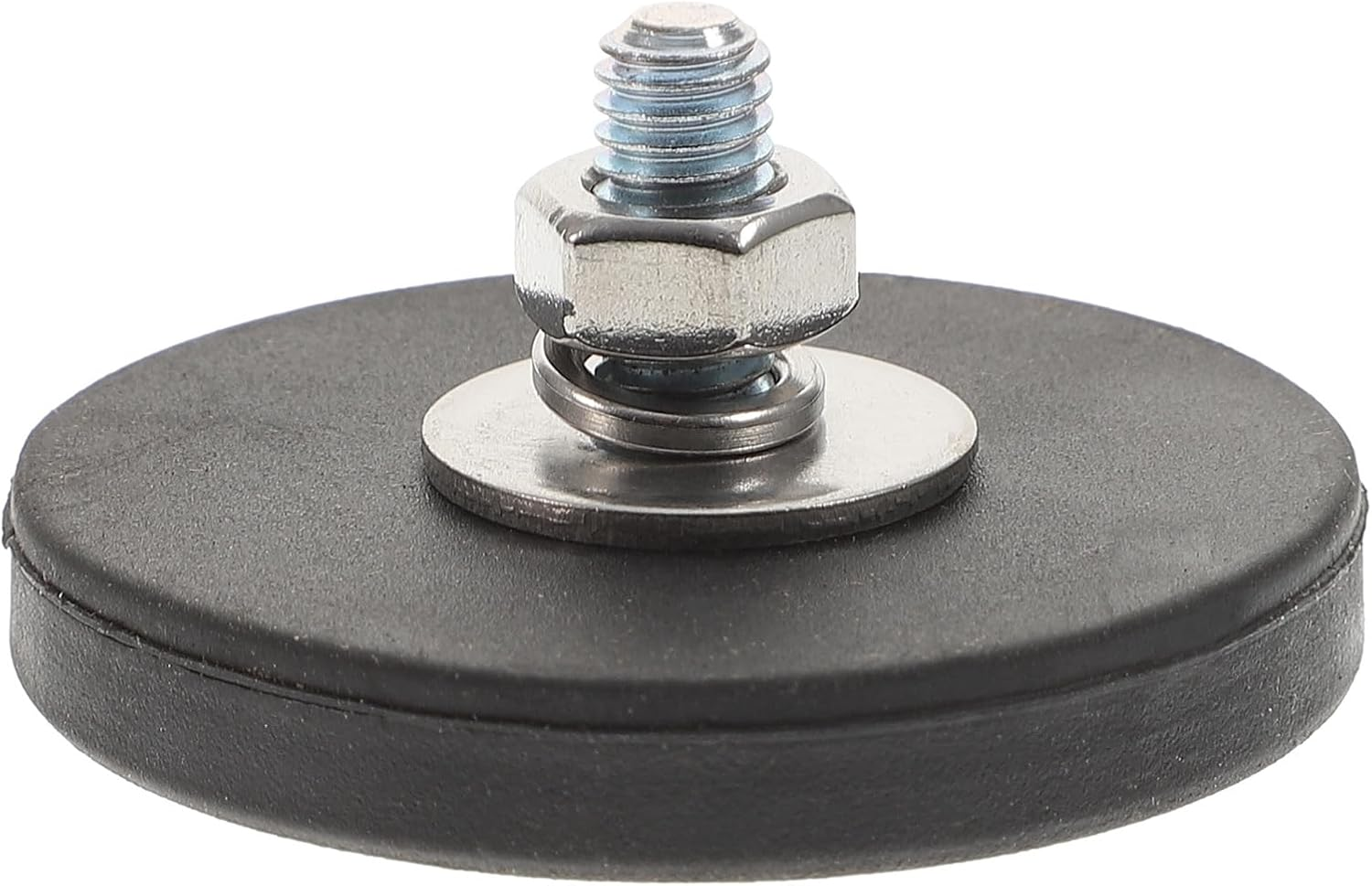 Baluue Rubber Black Base Magnetic Ceiling Threaded Studs Magnetic Car Mount Car Holder with Bolts and Nuts Painted Base Rubber Black Small Coated Coated Bade image number 3