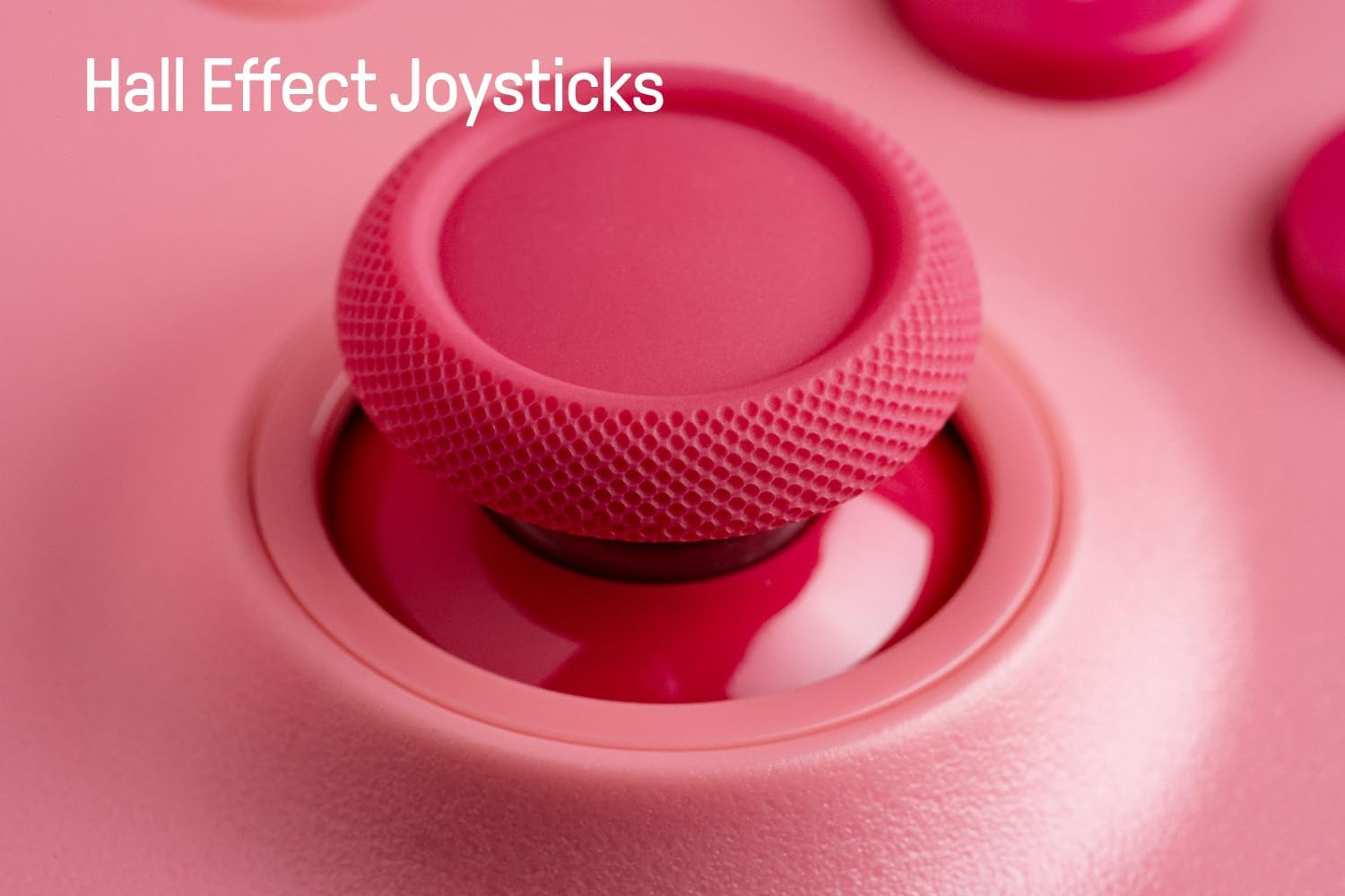 8Bitdo Ultimate 2C Hall Effect Joysticks Bluetooth Controller with Remappable L4/R4 Bumpers, 6-Axis Motion Control, Rumble Vibration and Turbo Function for Switch (Pink) - Blue image number 7