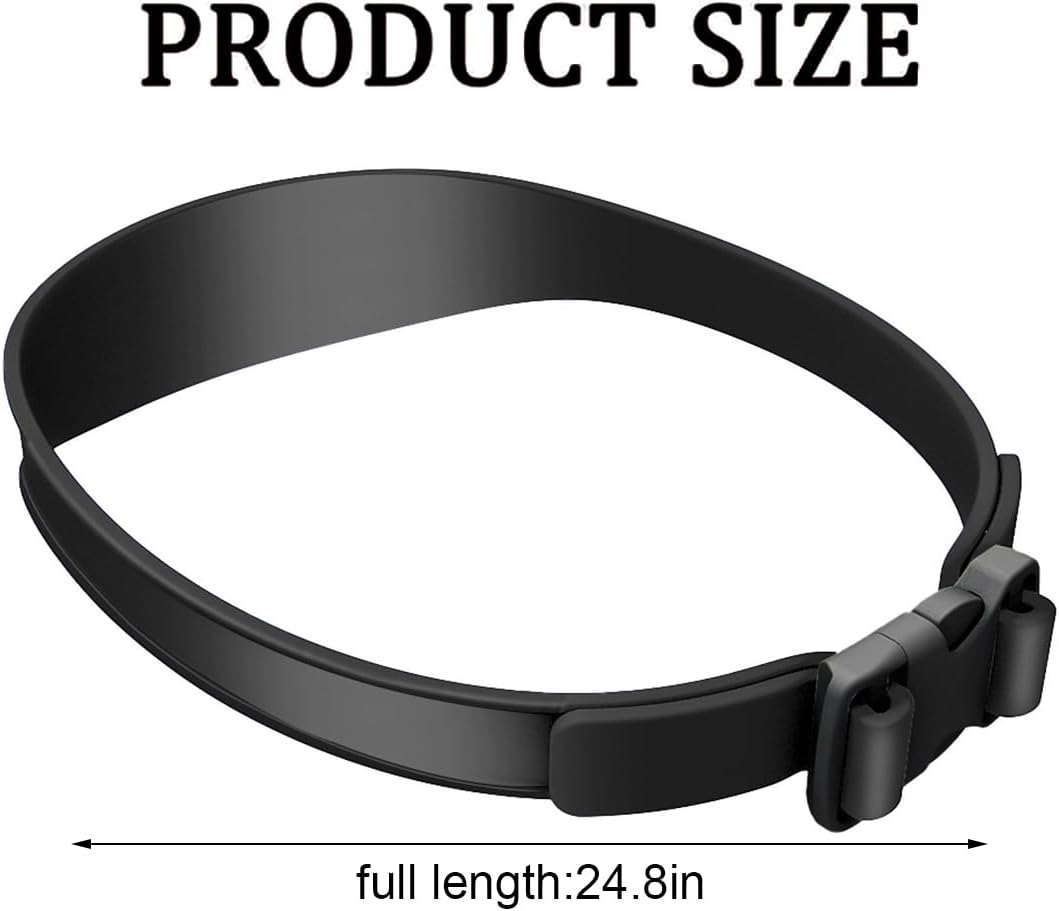 Luliyldj Pack of 2 Curved Haircut Band, Beard Stencil, Hair Cutting Aid, Hair Cutting Aid, Hair Cutting Stencil for DIY Home Haircuts, Hair Cutting Instructions (English Language Not Guaranteed) image number 4