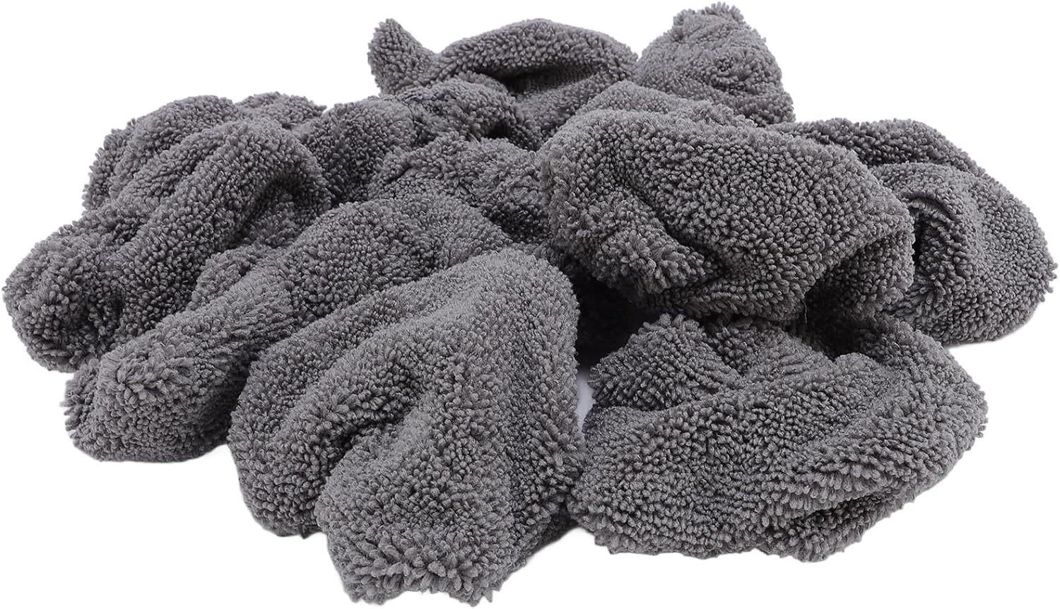 12Pcs Window Cleaning Robot Replacement Pads, round Reusable Glass Cleaning Robot Cloths, Easy to Install and Remove, Automatic Window Cleaning Robot Pad for Home and Commercial