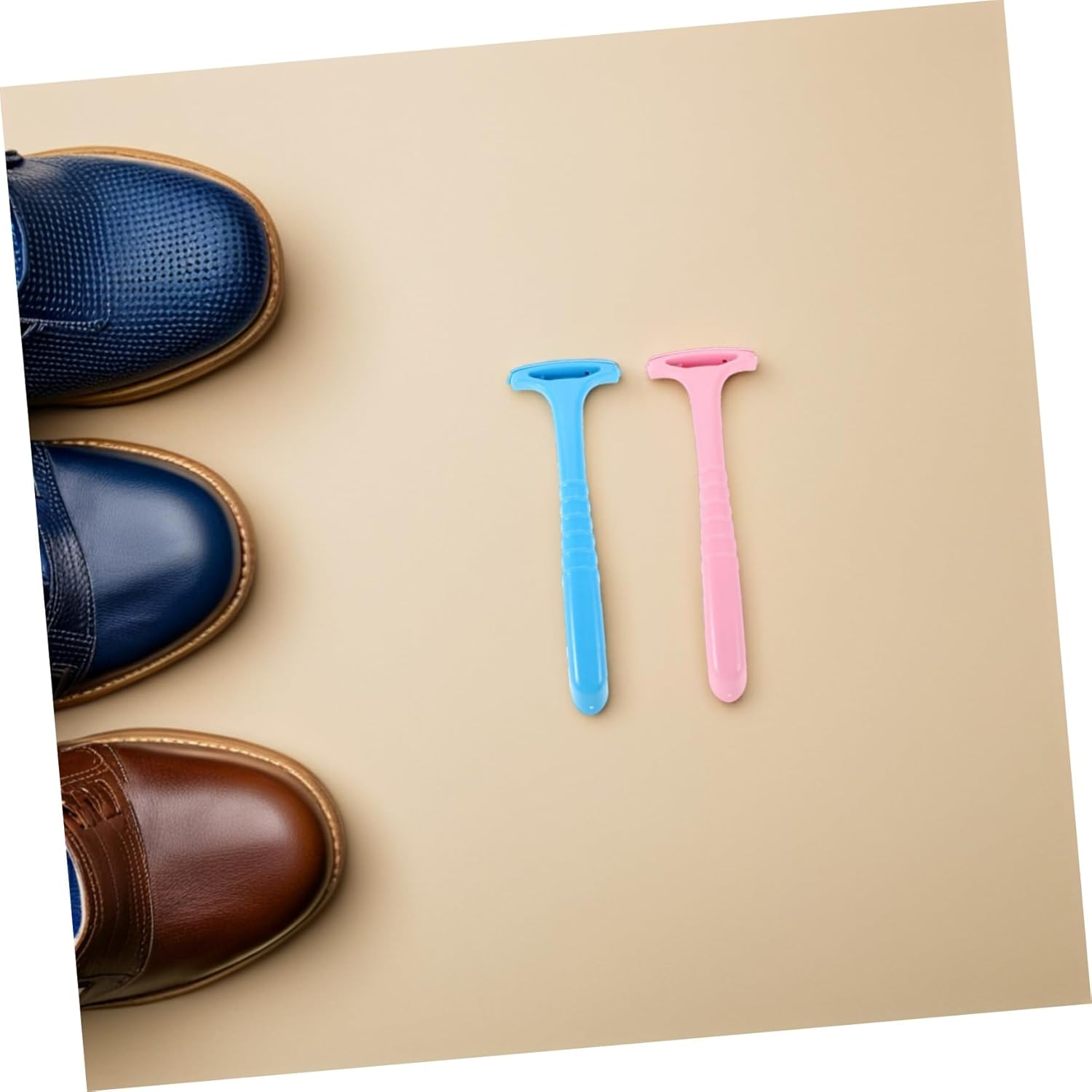 SOESFOUFU 20Pcs Foot Callus Remover with Sharp Blades Portable Heel Scraper for Cracked Heels Comfortable Grip Pedicure Tool for Dead Skin Removal and Exfoliation image number 2