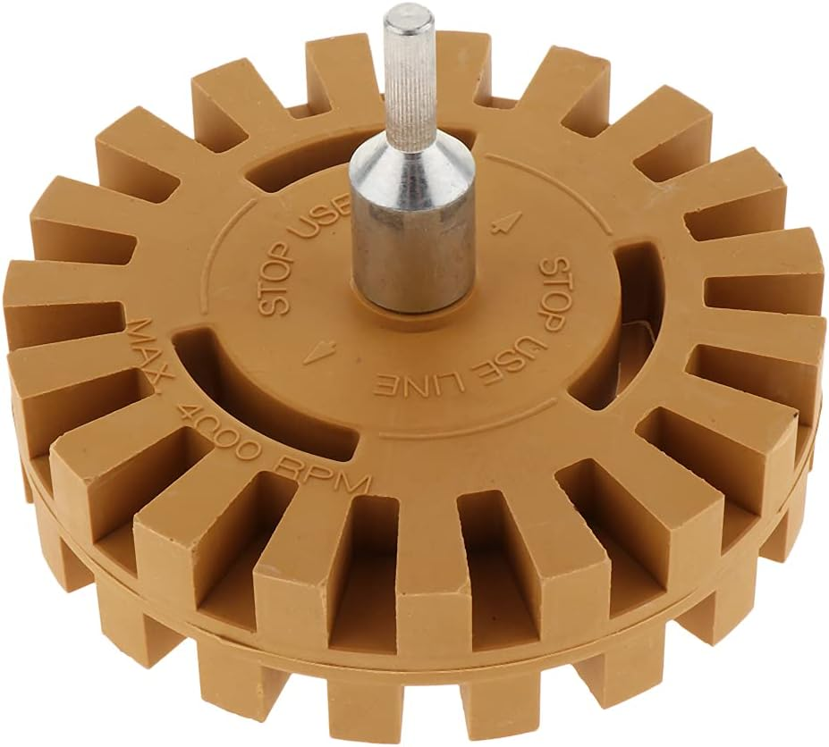 Segolike Caramel Tractor Wheel Pinstripe Remover Adhesive Tape Eraser Residue Removal image number 3