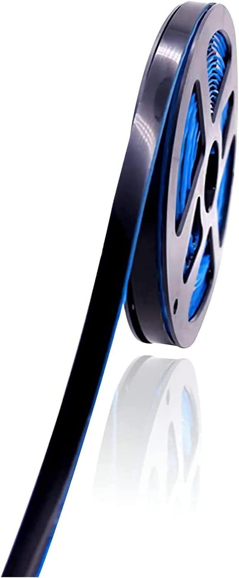 KEQKEV Ceiling Molding Peel and Stick, Flexible Trim Self Adhesive Caulk Strip for Stove, Sink, Toilet, Tile Edge, Wall Corner, Baseboard, Floor (Black)