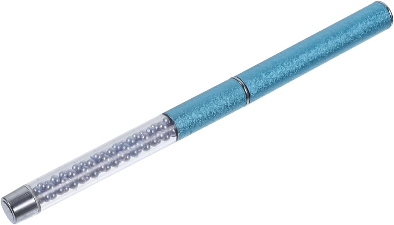 IWOWHERO Manicure Brush Professional Nail Art Pen for Salon Home Blue Nail Art Tool image number 3