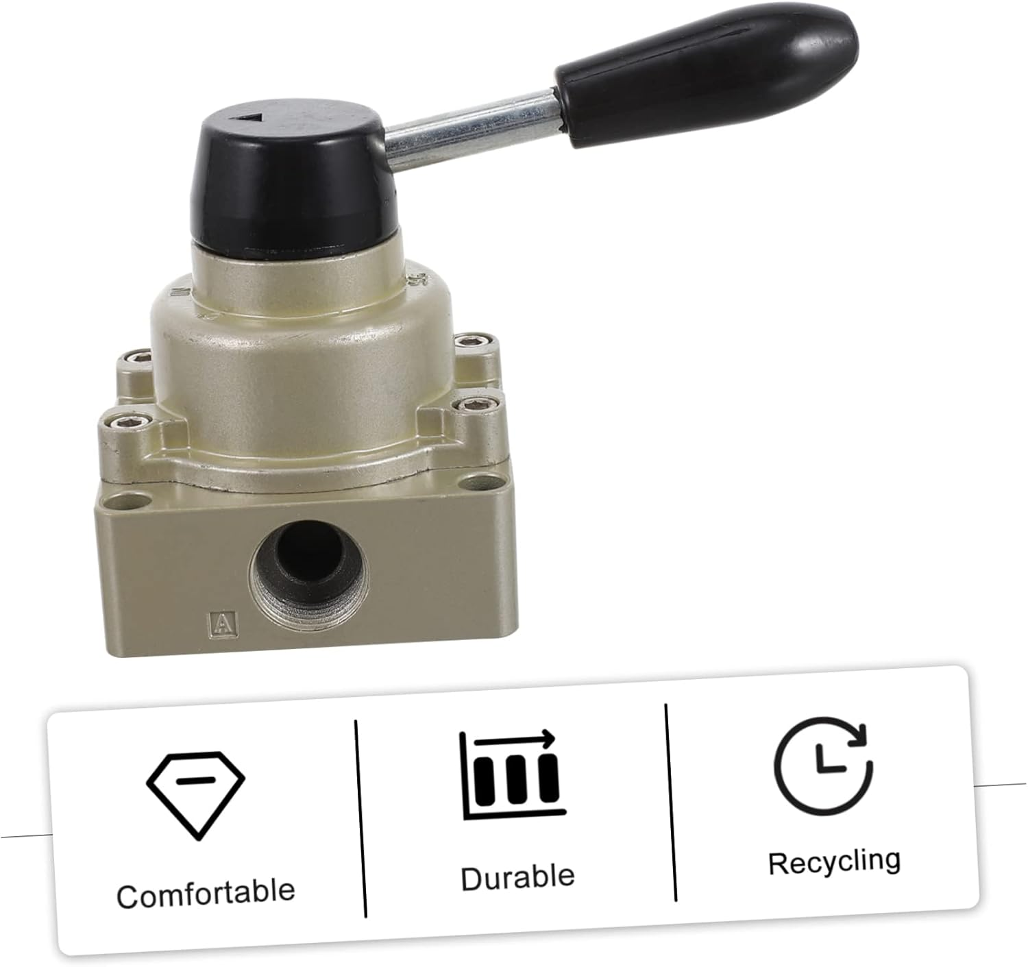 Air Control Handle Pneumatic Valve Ways Lever Valves for Air Flow Control Hand Use in Industrial Applications image number 1