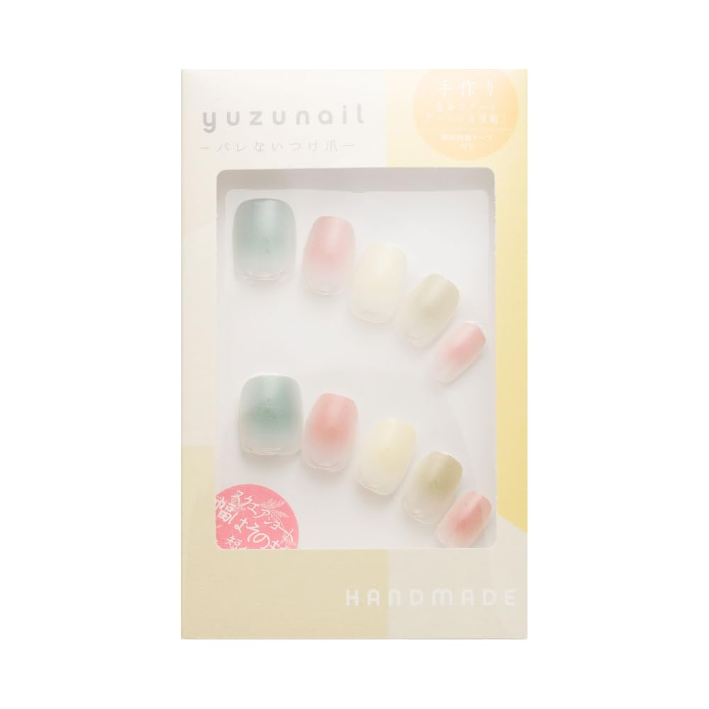 Yuzu Nail Nail Tip 369 / Blossom Pink (10 Tips) image number 4