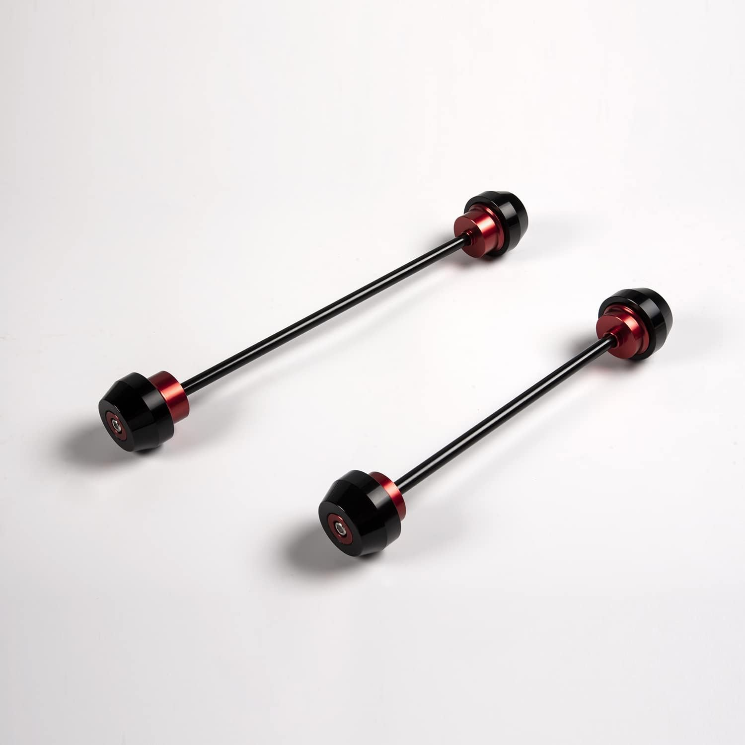 Motorcycle Front Rear Wheel Slider Axle Fork Sliders Frame Falling Protector Crash Pad Protection Aluminum Kit for Aprilia RS 660 RS660 2020 2021 2022 2023 Motorbike Accessories Parts (Red) image number 3