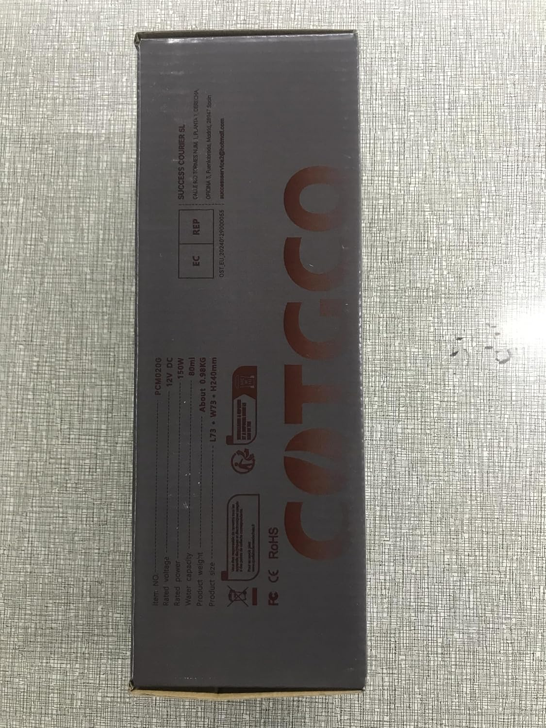 COTGCO Portable Coffee Maker with Espresso Capsule &ndash; 12 V Electric Coffee Machine with Battery &ndash; for Car Truck and Travel &ndash; Compatible with Original Nespresso Capsules and L'Or Capsule (Green) image number 5