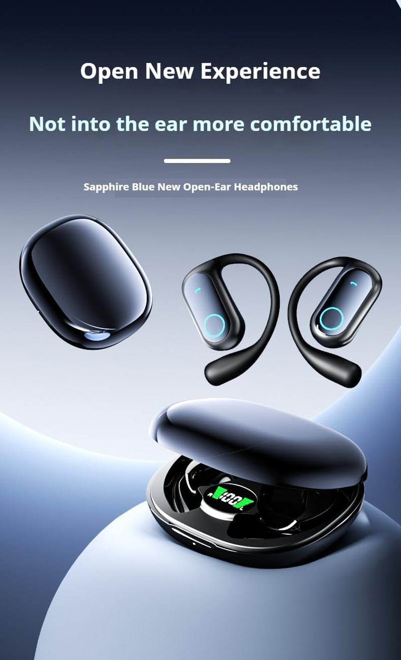 Linguawave Pro Real Time AI Translation Earbuds, Linguawave Pro AI Earbuds, Wireless Earphones Bluetooth Headphones with HD Sound, Ideal for Travelers, Business & Language Learners (Black) - White image number 6