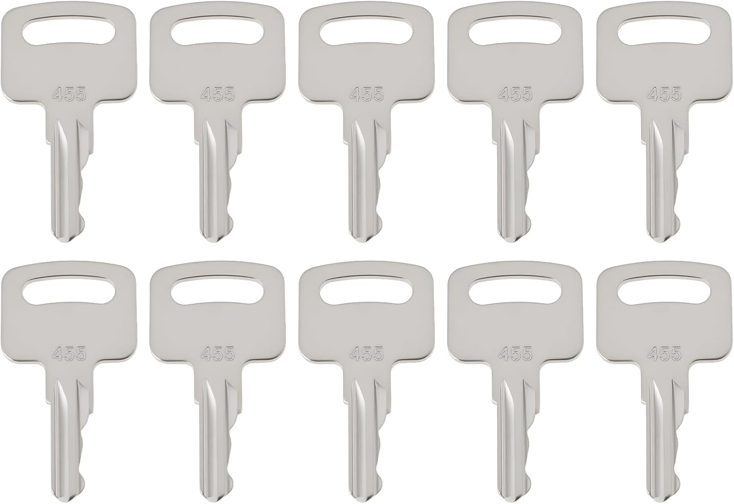 LT Easiyl 10Pcs 455 Construction Machinery Key Compatible with Skyjack Compatible with Genie image number 6